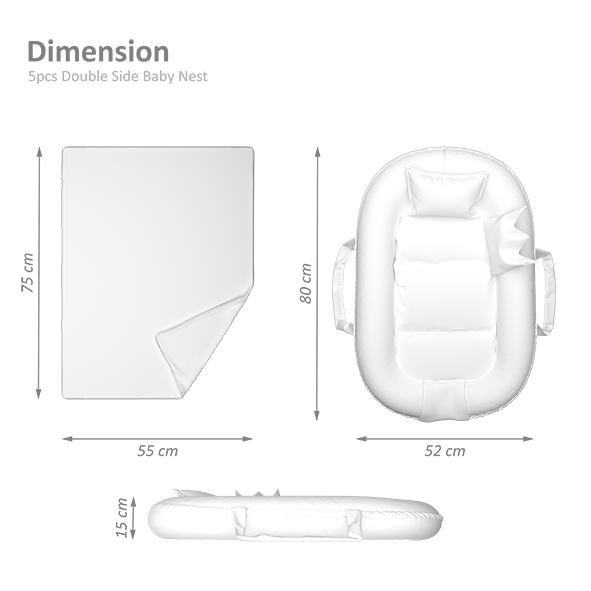 تشک لبه دار Lovely Bear